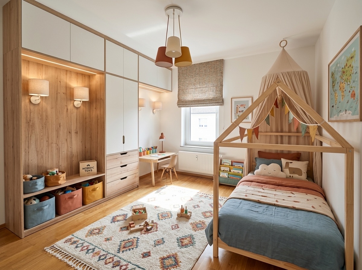 Kinderzimmer, neu eingerichtet