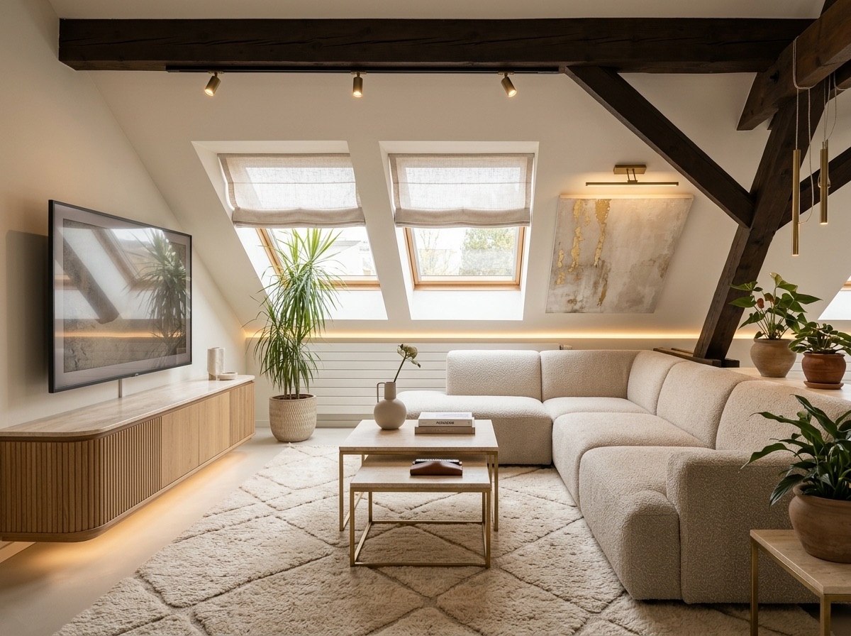 Kleines Wohnzimmer, neu eingerichtet
