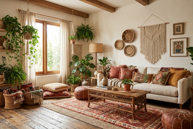 Beispiel für den Stil Boho
