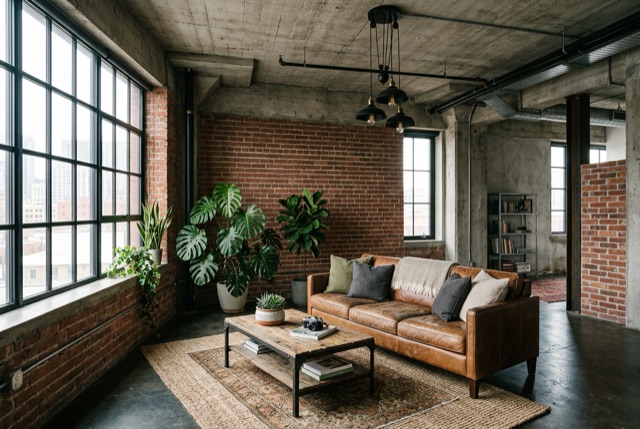 Beispiel für den Stil Industrial / Loft