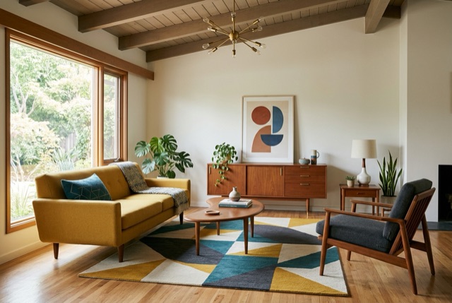 Beispiel für den Stil Mid-Century Modern