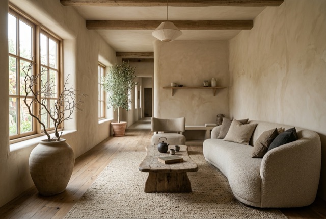 Beispiel für den Stil Wabi-Sabi